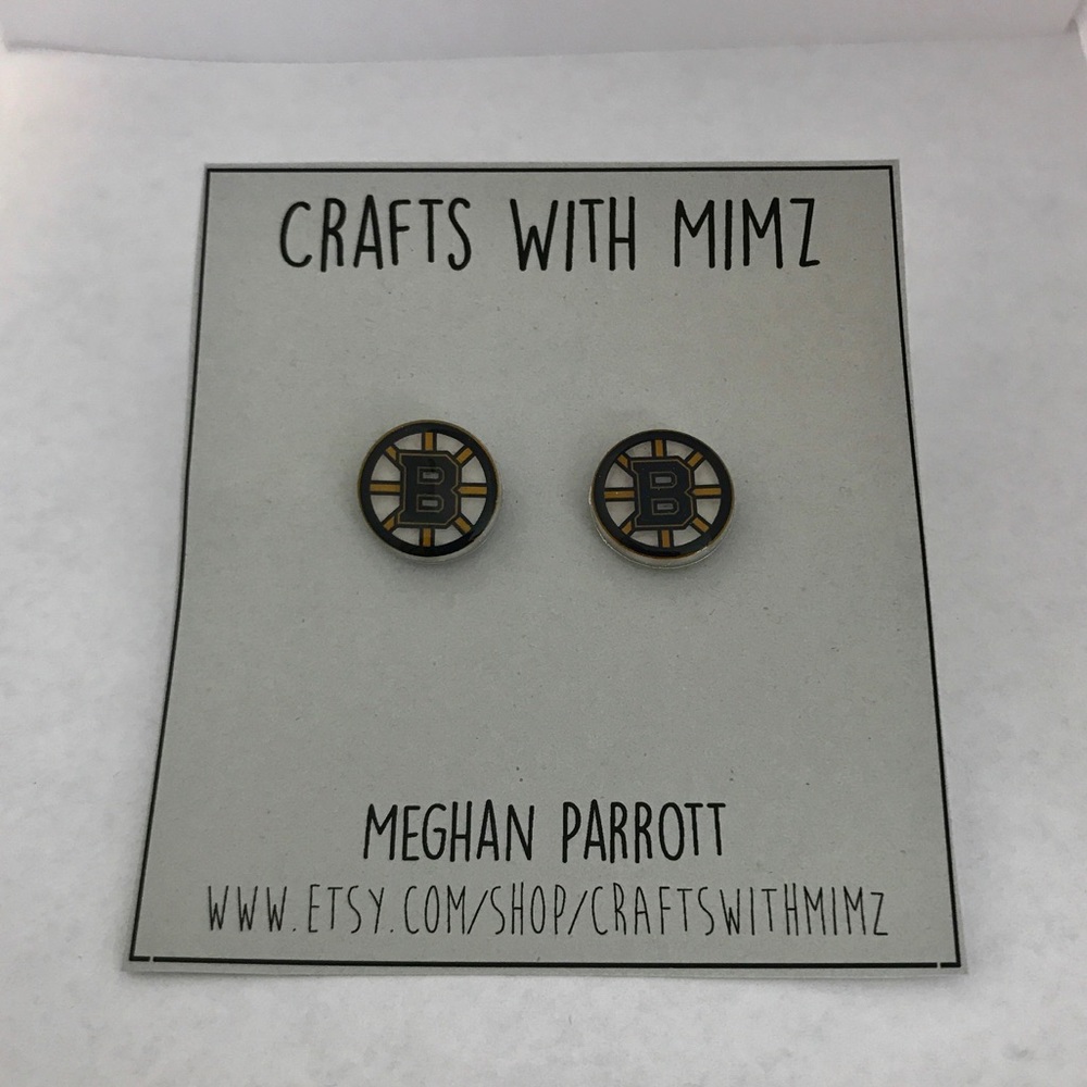 Boston Bruins Earrings